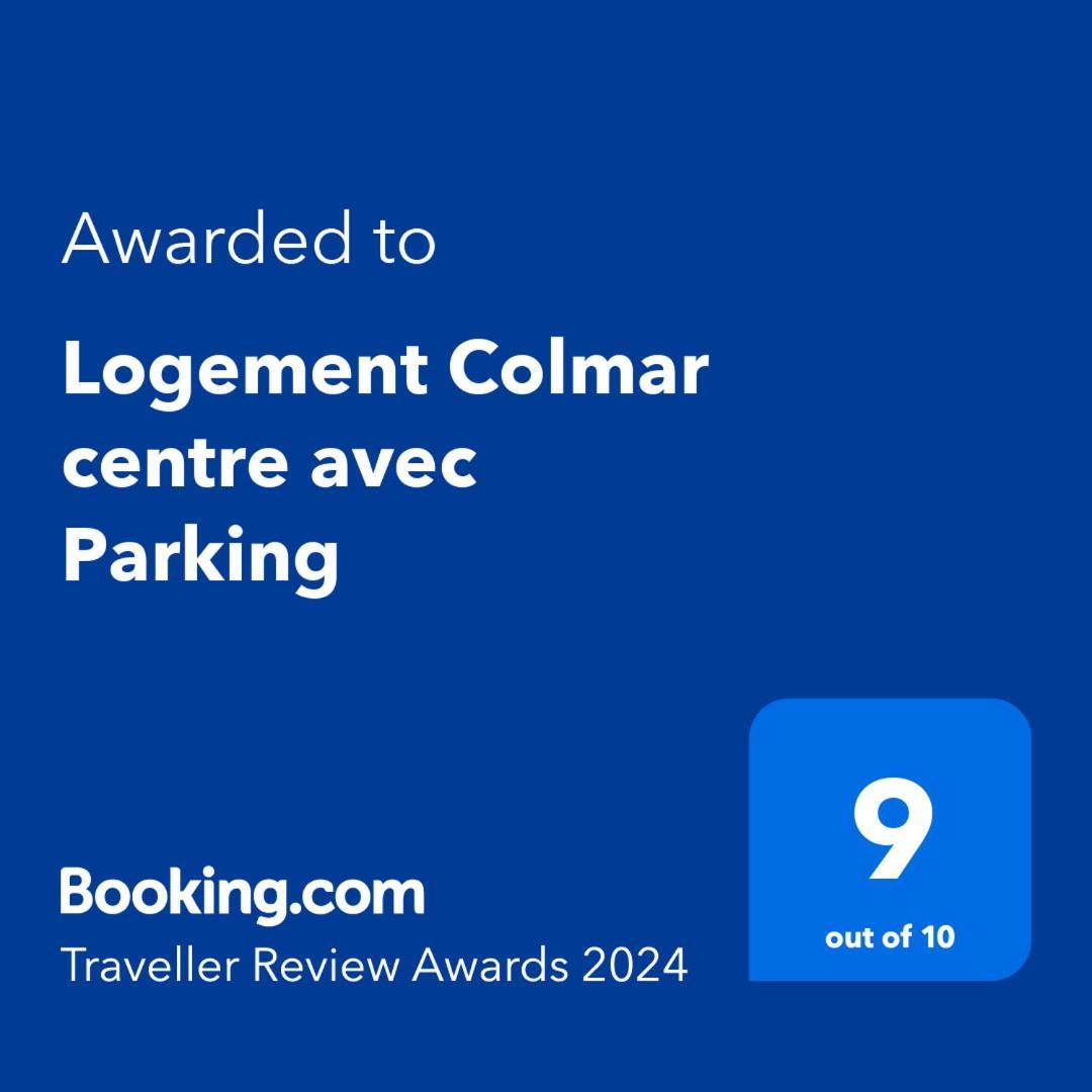 Logement Colmar Centre Avec Parking Екстер'єр фото